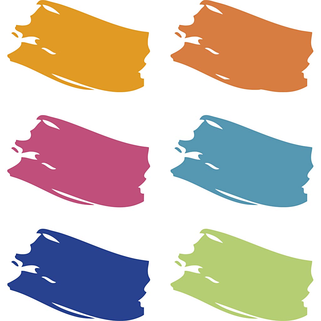 Plus Color Craft Paint, värviline, 6x60 ml/ 1 pakk - Image 4