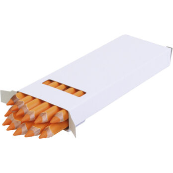 Edu Jumbo värvipliiatsid, paksus 10 mm, münt 6,25 mm, oranž, 12 tk/ 1 pakk