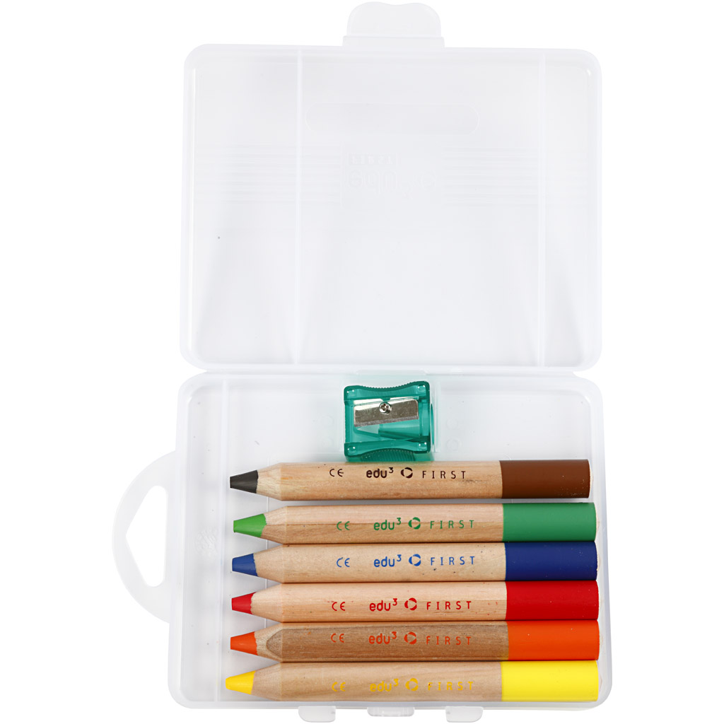 EDU First, paksus 13 mm, plii 8 mm, 6 tk/ 1 pakk - Image 4