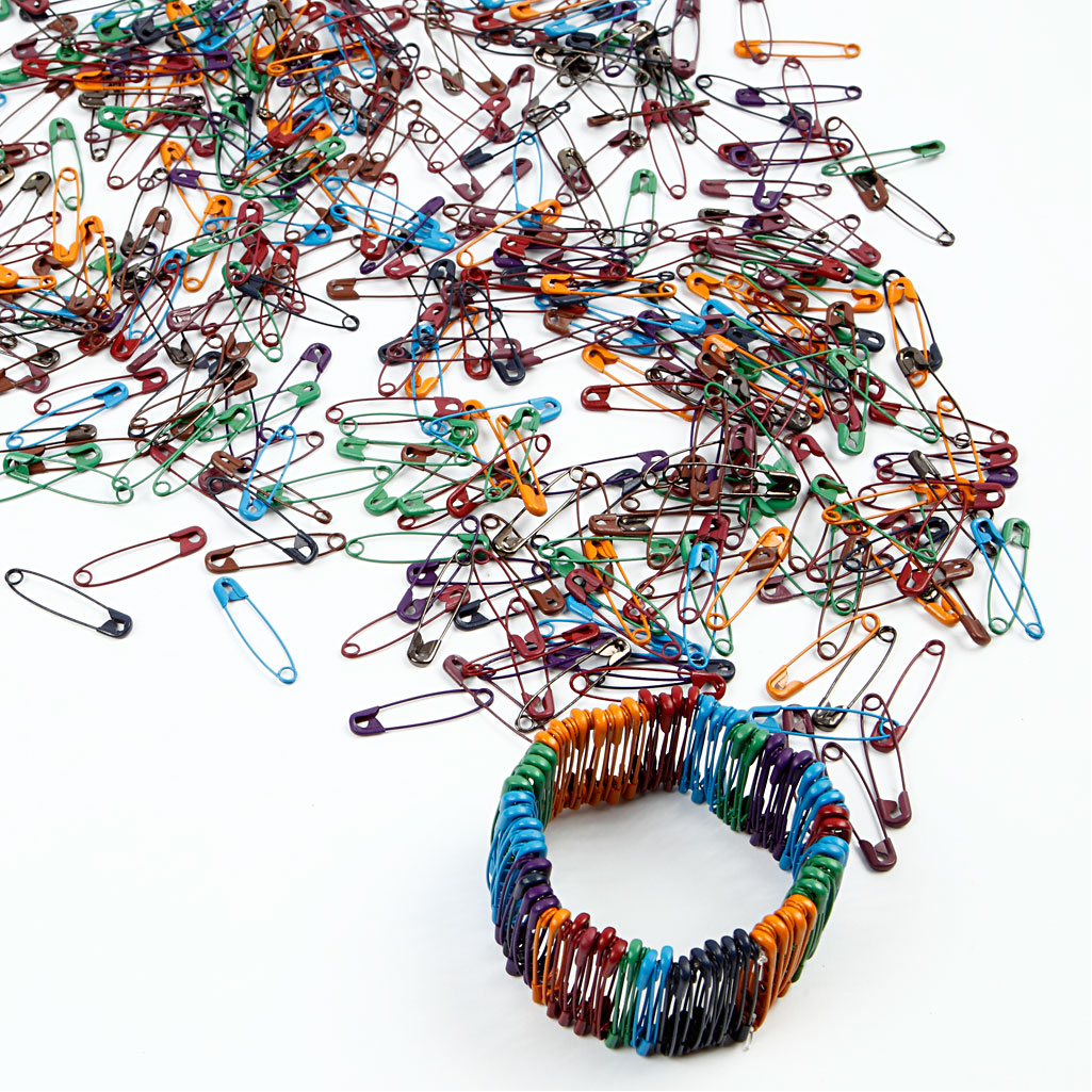 Ohutusnõelad, L: 34 mm, paksus 0,8-1,00 mm, 10x100 tk/ 1 pakk - Image 2