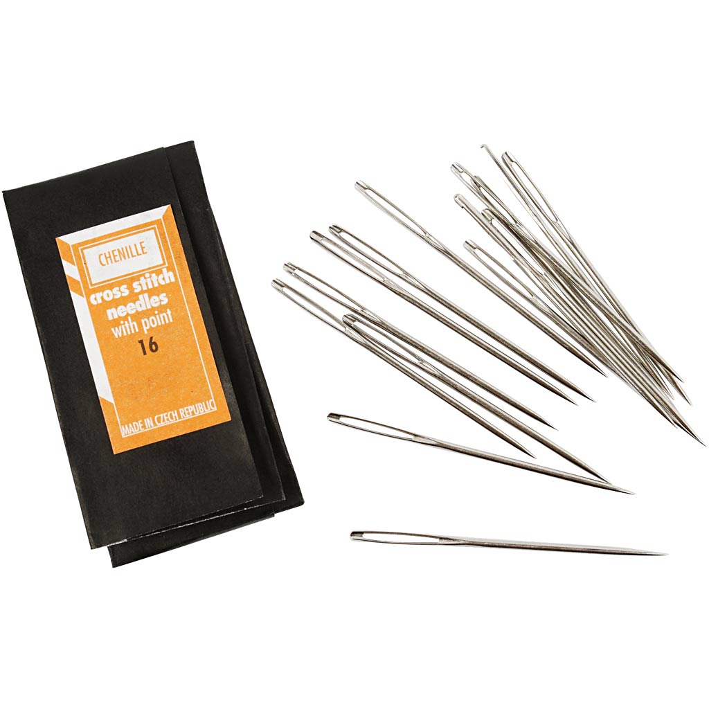 Ristpistes tikkimisnõelad, 25 tk/ 1 pakk - Image 3