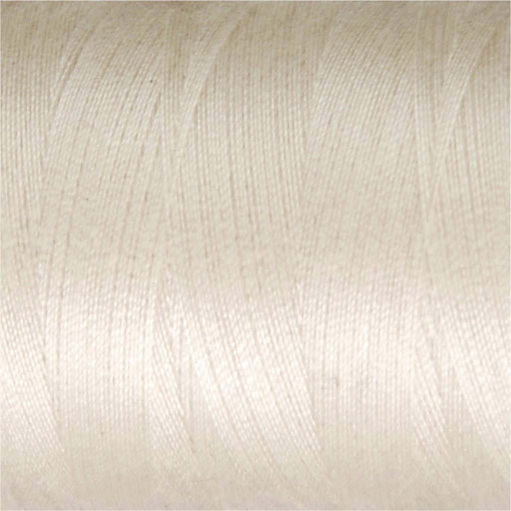 Õmblusniit, naturaalvalge, 1000 m/ 1 rull - Image 2