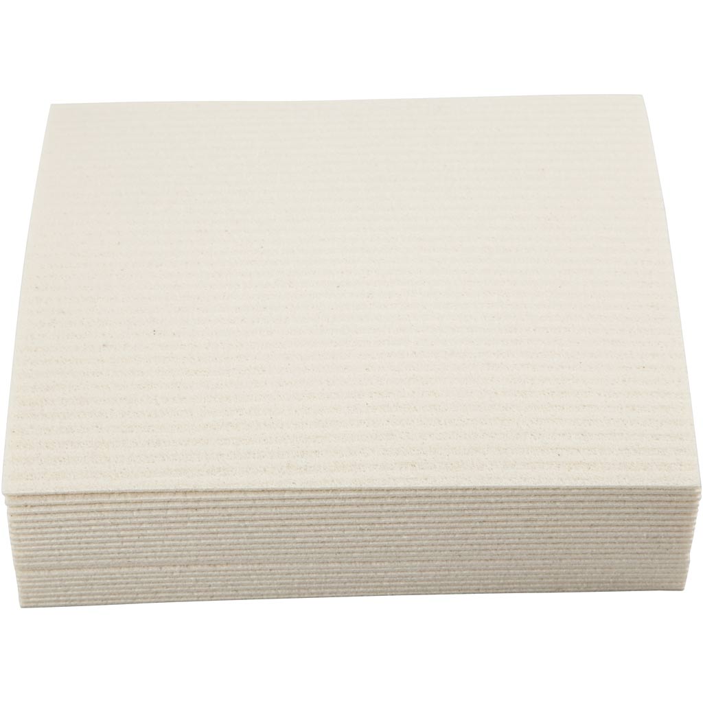 Lapp, suurus 17x19,5 cm, naturaalvalge, 20 tk/ 1 pakk - Image 4