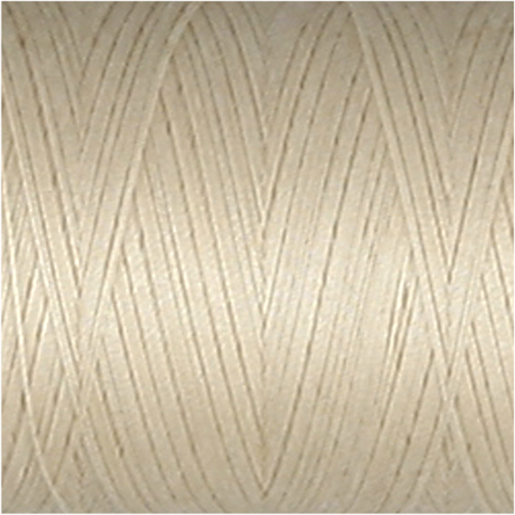 Õmblusniit, naturaalvalge, 1000 m/ 1 rull - Image 2