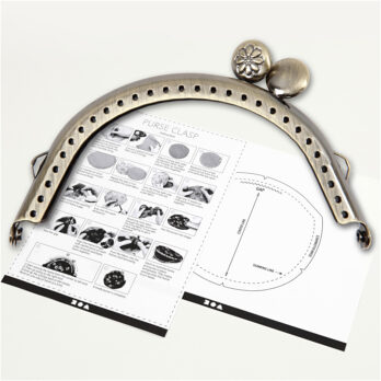 Rahakotikinnituse komplekt, suurus 8 cm, harjatud messing, 1 tk