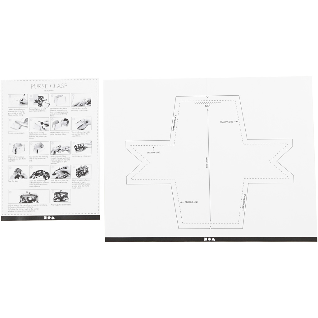 Rahakotikinnituse komplekt, suurus 10 cm, tumehall metallik, 1 tk - Image 5
