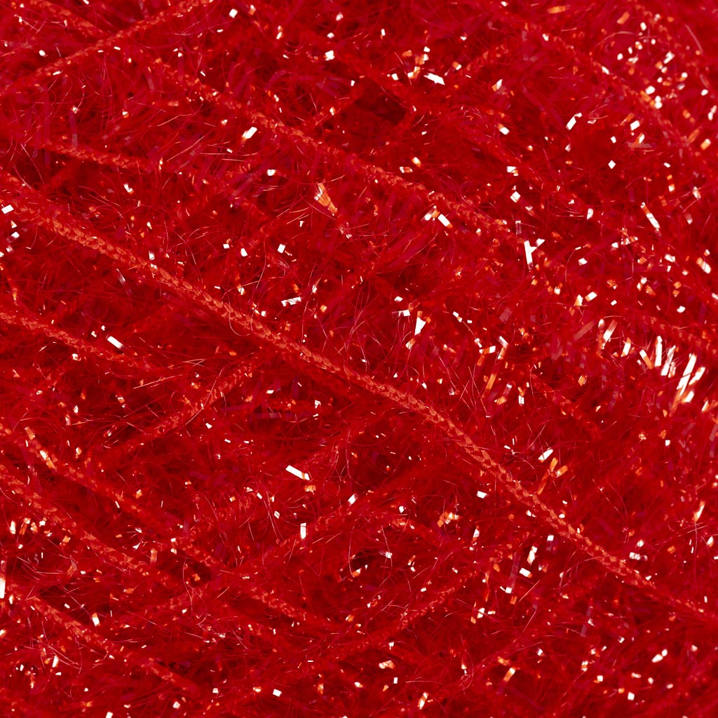 Scrubby lõng, L: 90 M, punane, 50 g/ 1 pallikas - Image 2