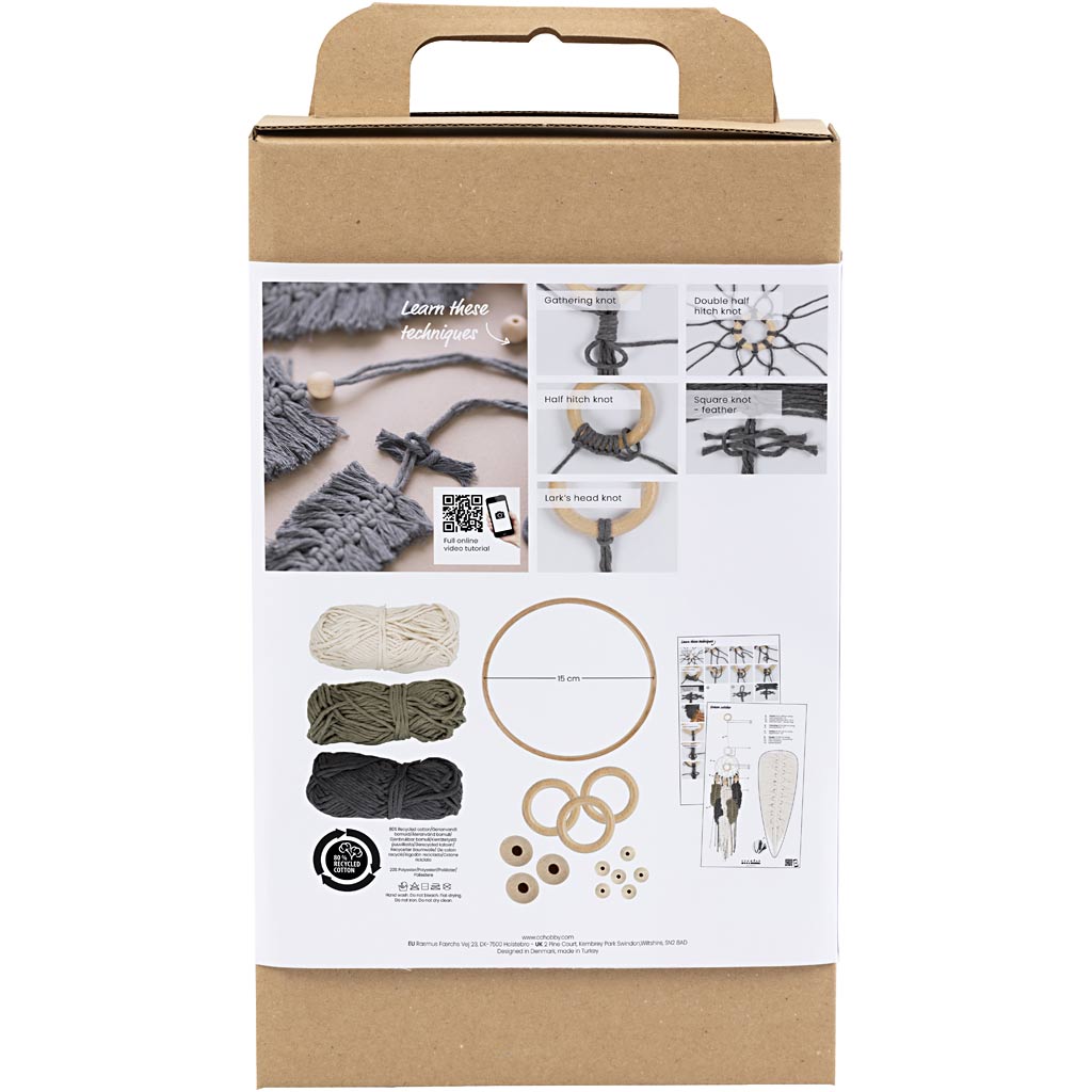 Starter Craft Kit Makramee, 1 pakk - Image 2