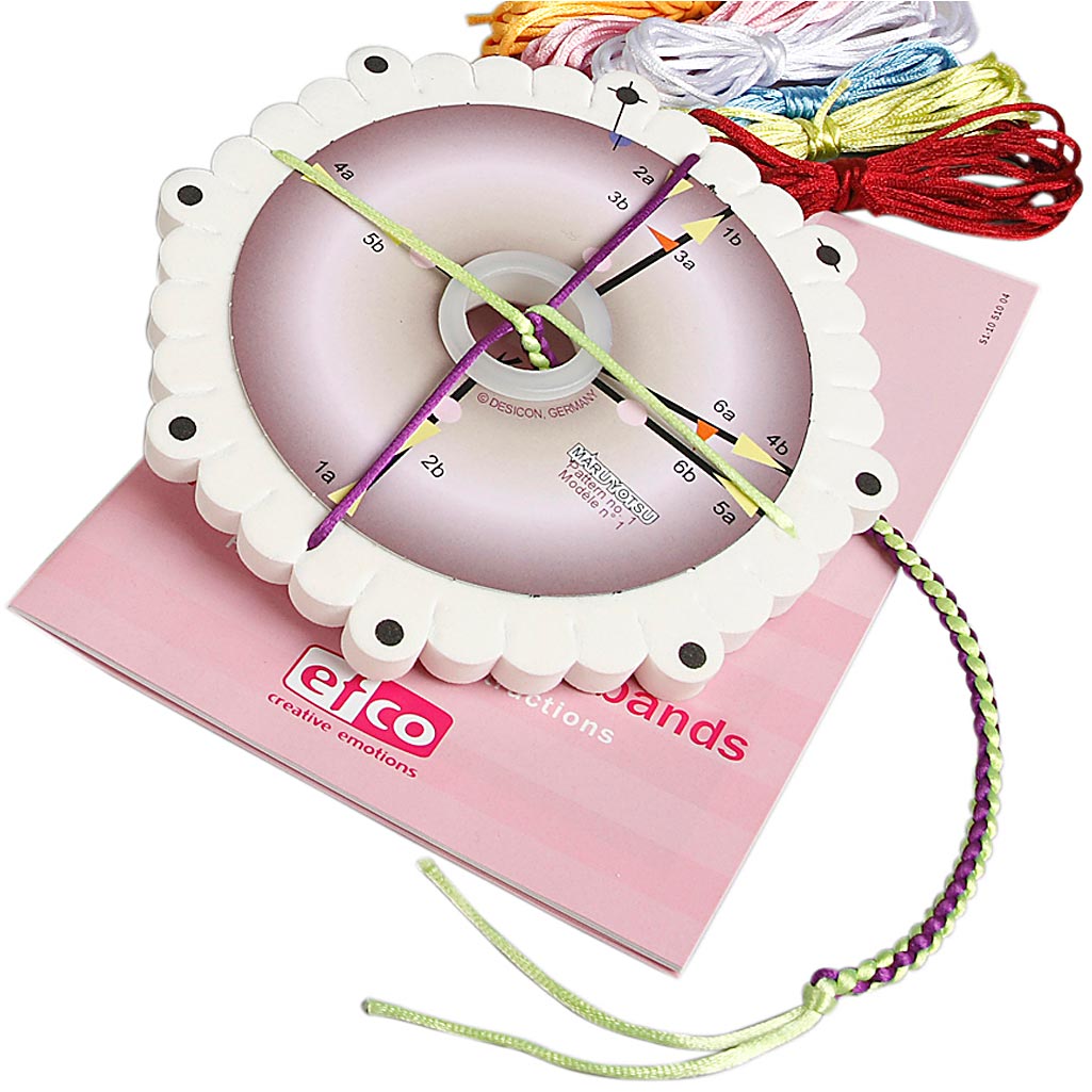 Kumihimo stardikomplekt, 1 komplekt - Image 4