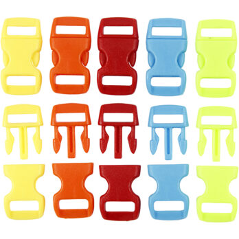 Klõpskinnitus, L: 29 mm, W: 15 mm, augu suurus 3x11 mm, värvivalik, 100 tk/ 1 pakk