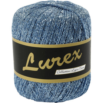 Lurex lõng, L: 160 M, helesinine, 25 g/ 1 palli kohta