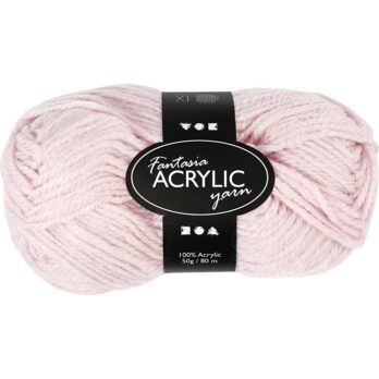 Fantasia akrüüllõng, L: 80 M, vardad 4,5-5, helepunane, 50 g/ 1 pall