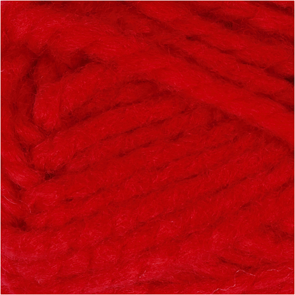 Fantasia akrüüllõng, L: 35 M, Maxi, punane, 50 g/ 1 pallikas - Image 2