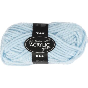 Fantasia akrüüllõng, L: 35 M, vardad 9-10, helesinine, 50 g/ 1 pallikas
