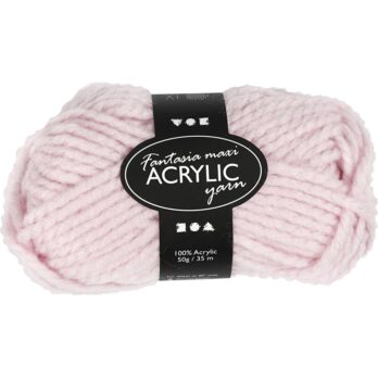 Fantasia akrüüllõng, L: 35 M, vardad 9-10, hele punane, 50 g/ 1 pall