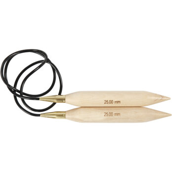 Ümmargune kudumisvarras, L: 150 cm, suurus 25 mm, 1 tk.