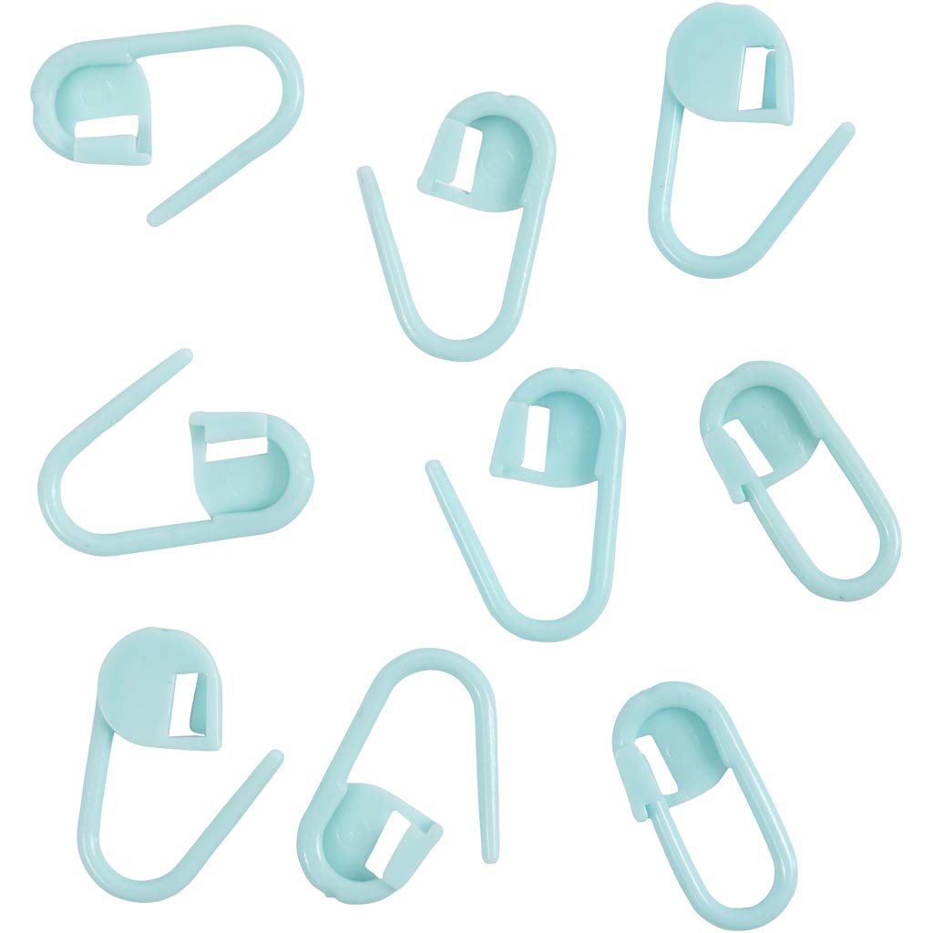 Tikkimarker, L: 22 mm, helesinine, 30 tk/ 1 pakk