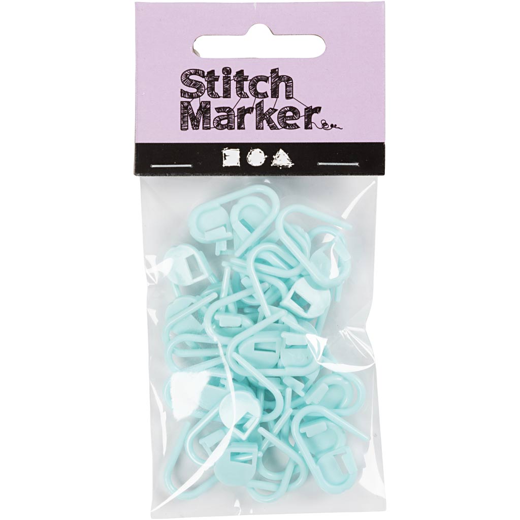 Tikkimarker, L: 22 mm, helesinine, 30 tk/ 1 pakk - Image 2