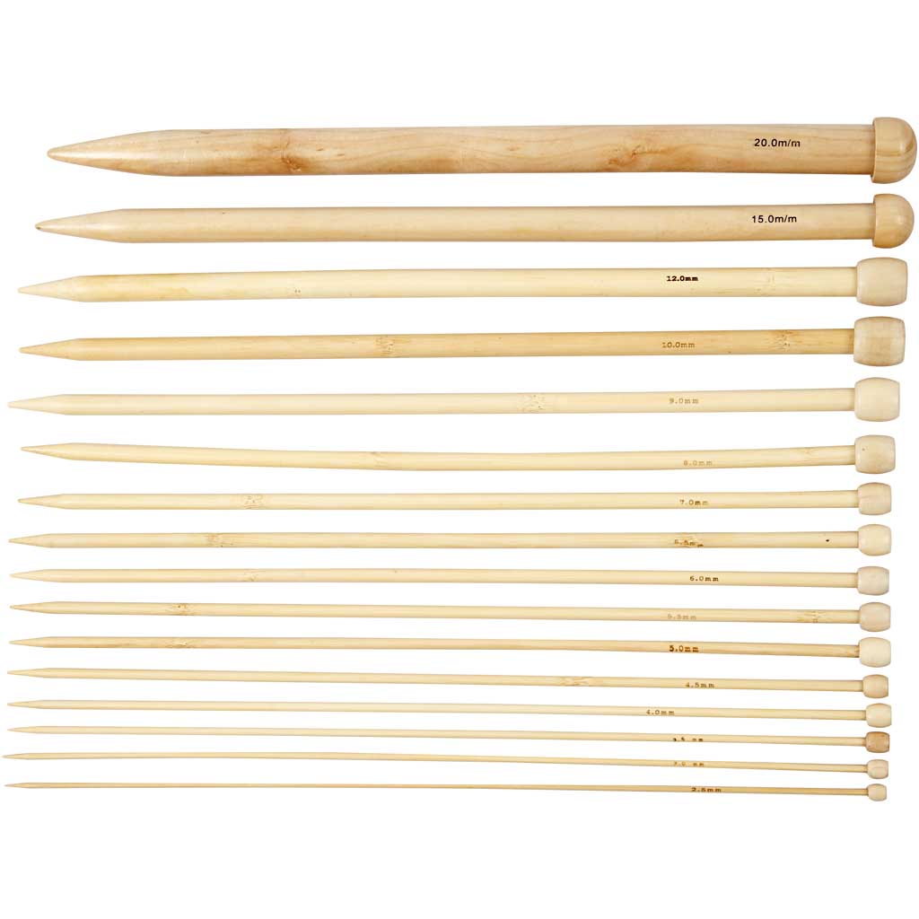 Kudumisvardad, L: 35 cm, suurus 2,5-20 mm, 16 paari/ 1 pakk