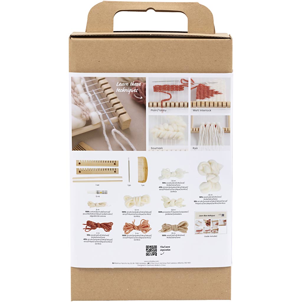 Starter Craft Kit Weaving, 1 pakk - Image 2