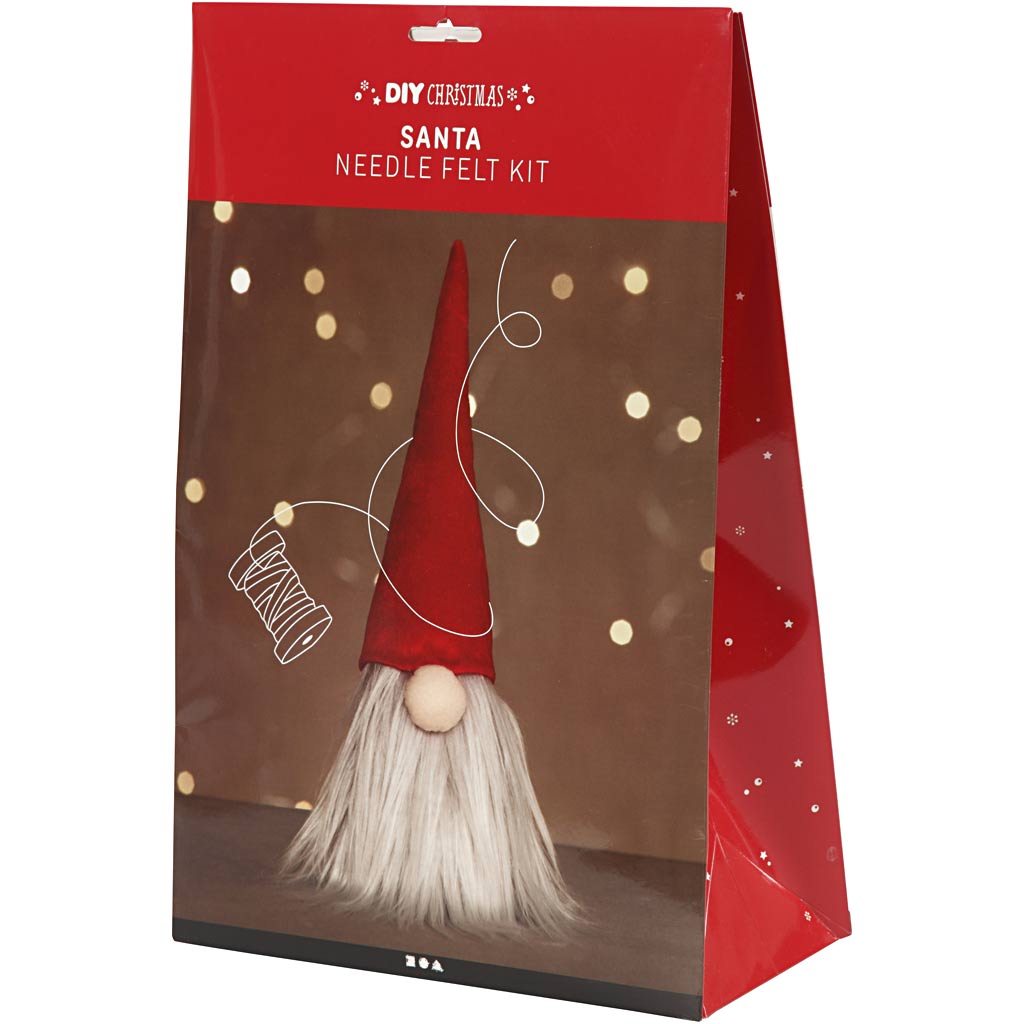 Skandinaavia jõuluvana, H: 30 cm, 1 tk - Image 4