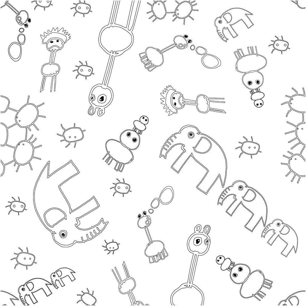 Kangas, laius: 145 cm, 140 g, valge/must, 1 rm