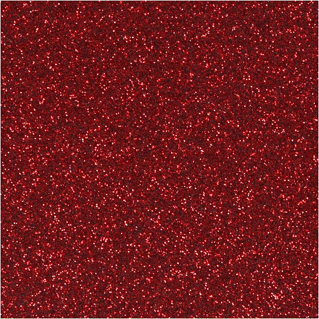 Triikimisfoolium, A5, leht 148x210 mm, glitter, punane, 1 leht - Image 4