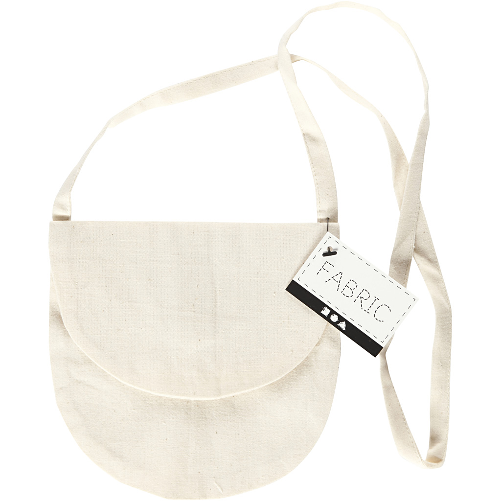 Õlakott, suurus 15x14 cm, 110 g, hele naturaalne, 1 tk - Image 2