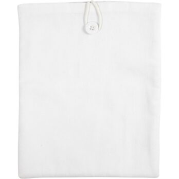 Tahvelarvuti kate, suurus 22x27 cm, valge, 1 tk