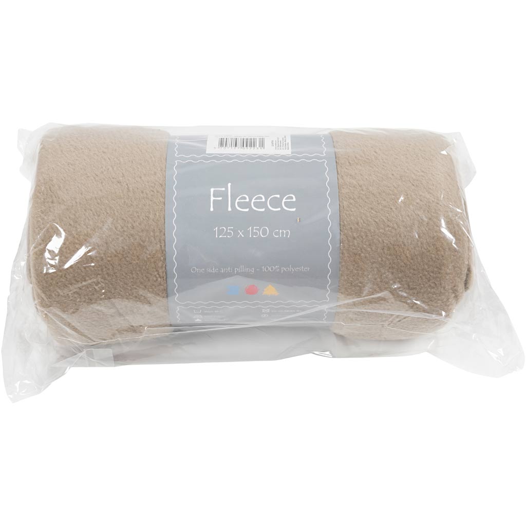 Fleece, L: 125 cm, L: 150 cm, 200 g, hall, 1 tk. - Image 2