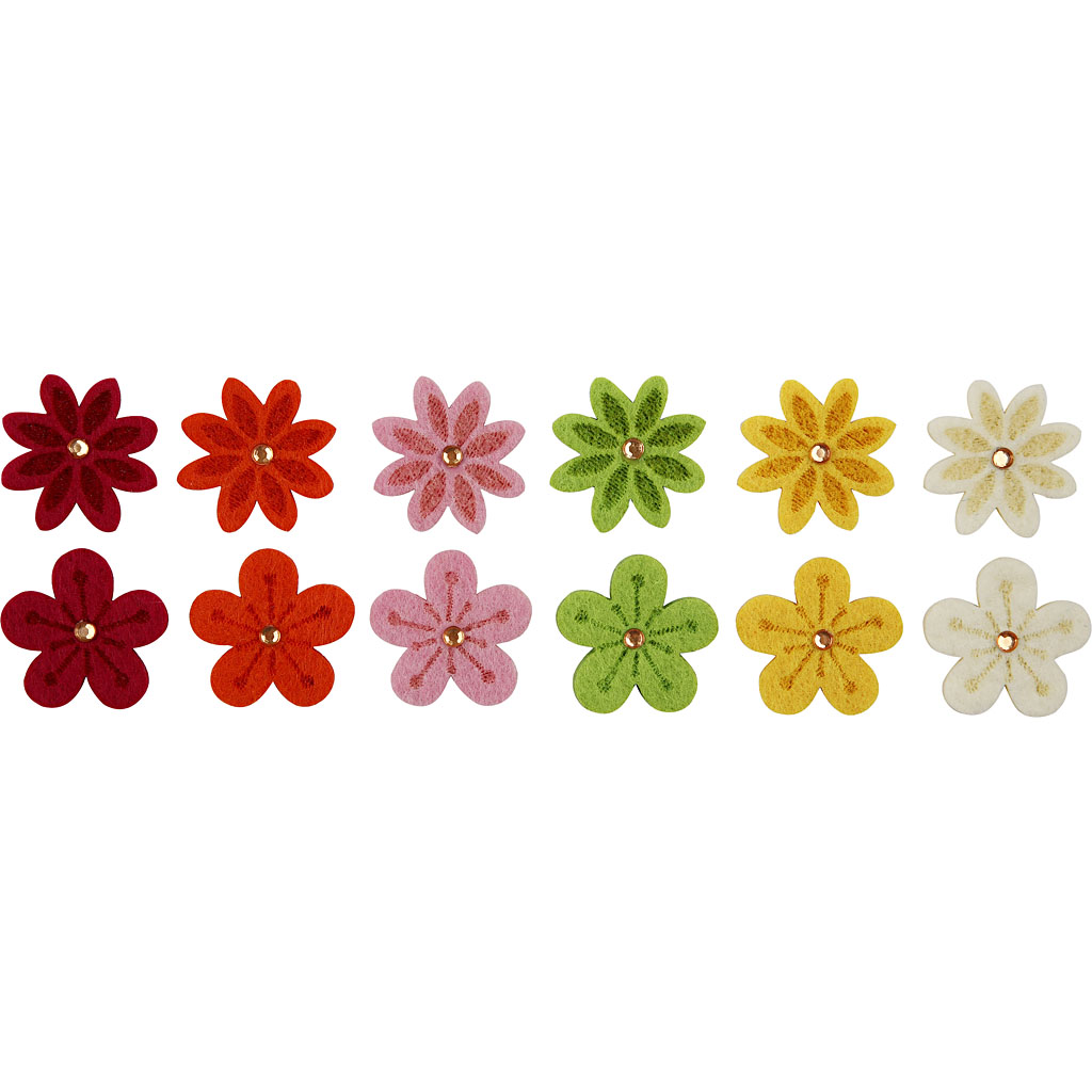 Vildist lilled, dia. 30 mm, paksus 2,5 mm, 12 tk/ 1 pakk