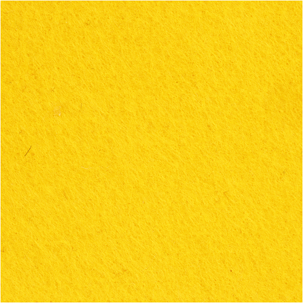 Craft Vilt, 42x60 cm, paksus 3 mm, kollane, 1 leht - Image 2