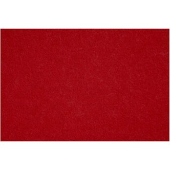 Craft Vilt, 42x60 cm, paksus 3 mm, antiikpunane, 1 leht