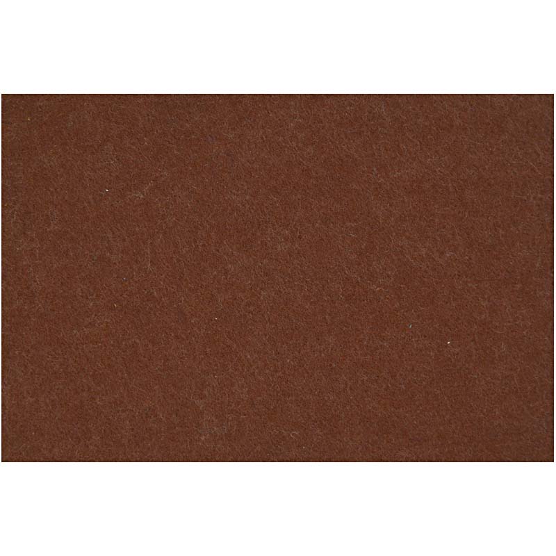 Craft Vilt, 42x60 cm, paksus 3 mm, pruun, 1 leht, 1 leht