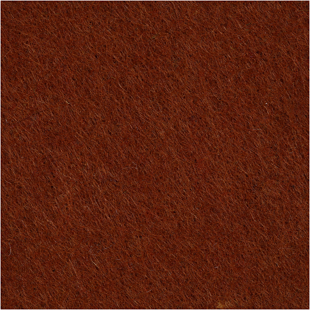 Craft Vilt, 42x60 cm, paksus 3 mm, pruun, 1 leht, 1 leht - Image 2