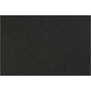 Craft Vilt, leht 42x60 cm, paksus 3 mm, must, 1 leht