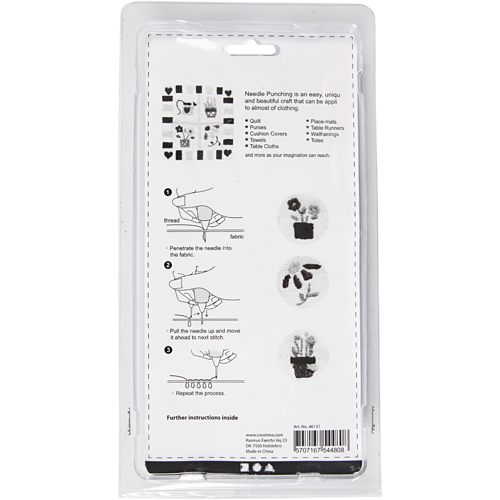 Punch nõel, L: 13 cm, 1 komplekt - Image 3