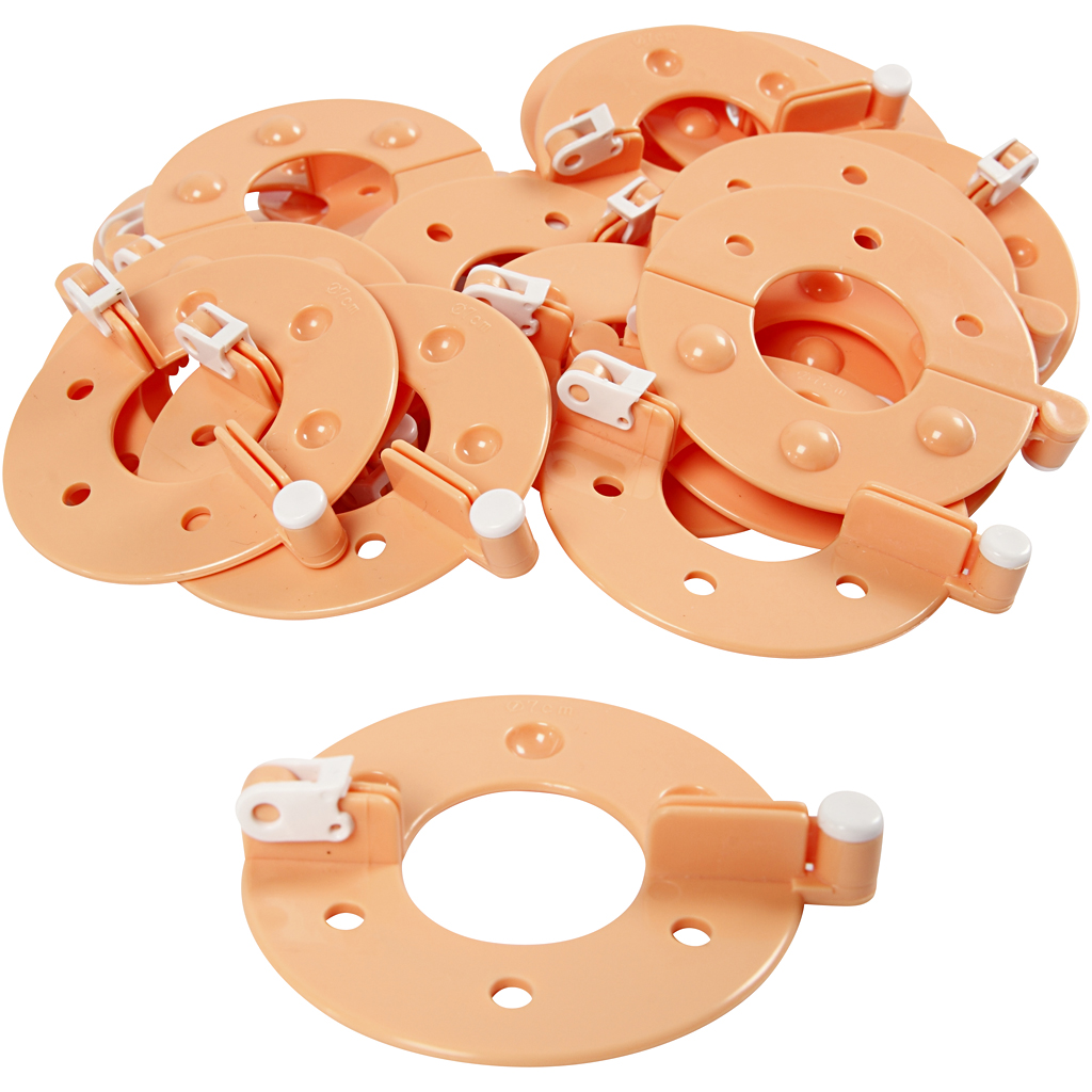 Pom-Pom Maker, diameeter. 7 cm, 12 tk/ 1 pakk