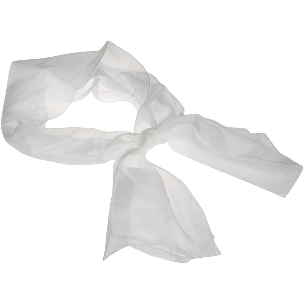 Siidist sall, suurus 45x180 cm, Pongé 5, 22 g, 1 tk.