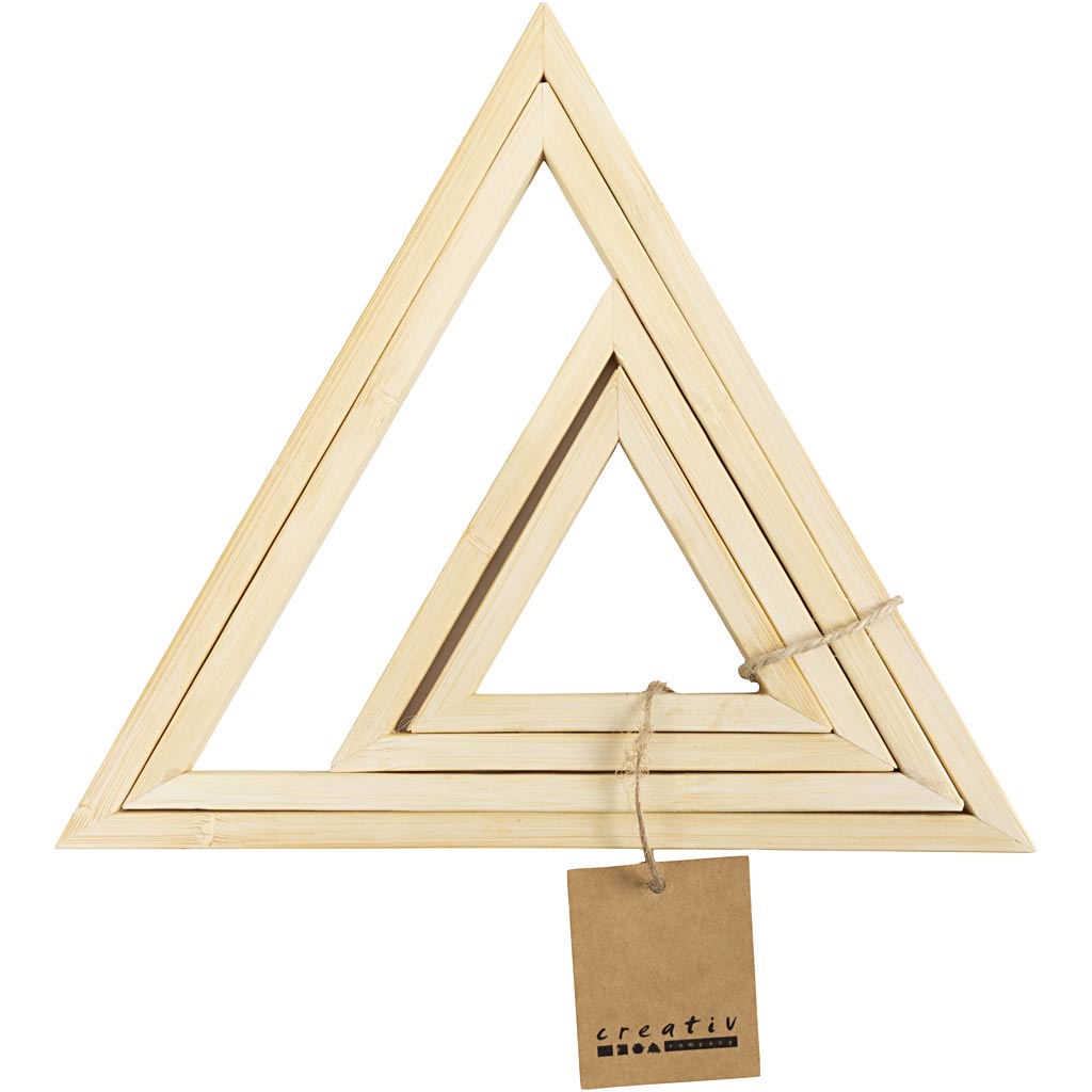 Raamid, kolmnurk, suurus 9x12+18x21 cm, 2 tk/ 1 pakk - Image 2