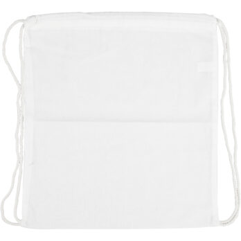 Tõmbekott, suurus 37x41 cm, 130 g, valge, 1 tk