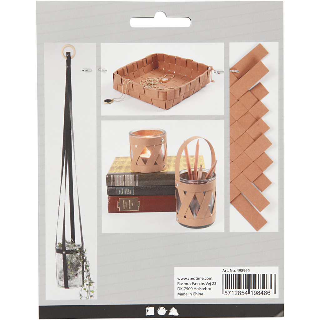 Kudumisribad, W: 15 mm, paksus 0,55 mm, helepruun, 9,50 m/ 1 rull - Image 3