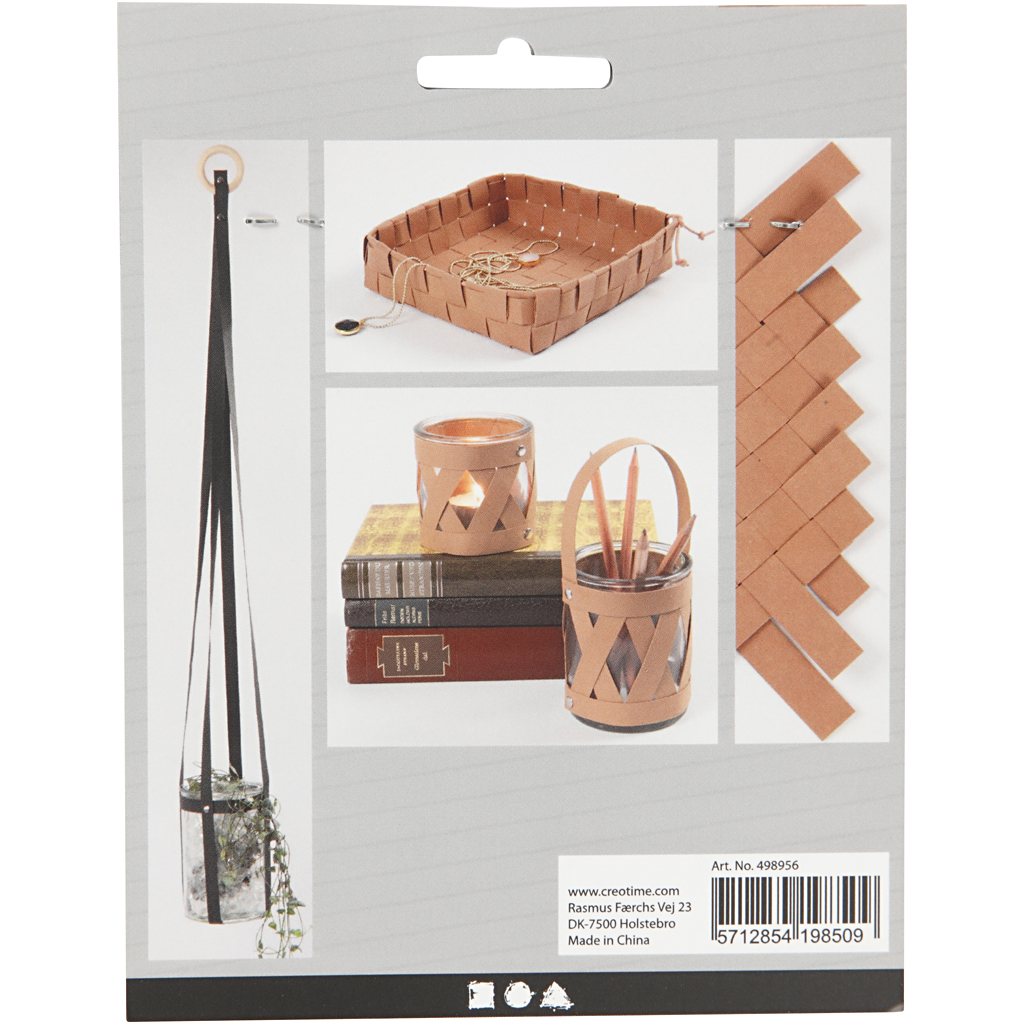 Kudumisribad, W: 15 mm, paksus 0,55 mm, helepruun, 9,50 m/ 1 rull - Image 3