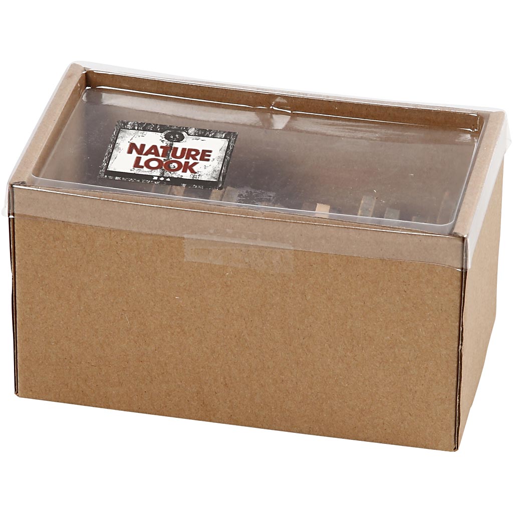 Puidust ketas auguga, diameeter. 40-70 mm, augu suurus 4 mm, paksus 5 mm, ca. 250 g, 25 tk/ 1 pakk. - Image 2