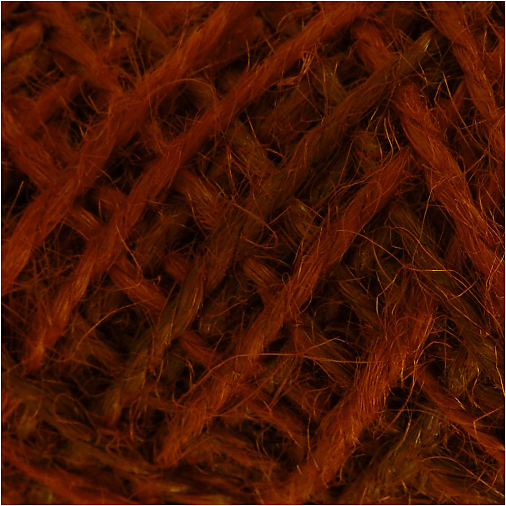 naturaalne kanep, paksus 1-2 mm, punane, 30 m/ 1 rull - Image 4