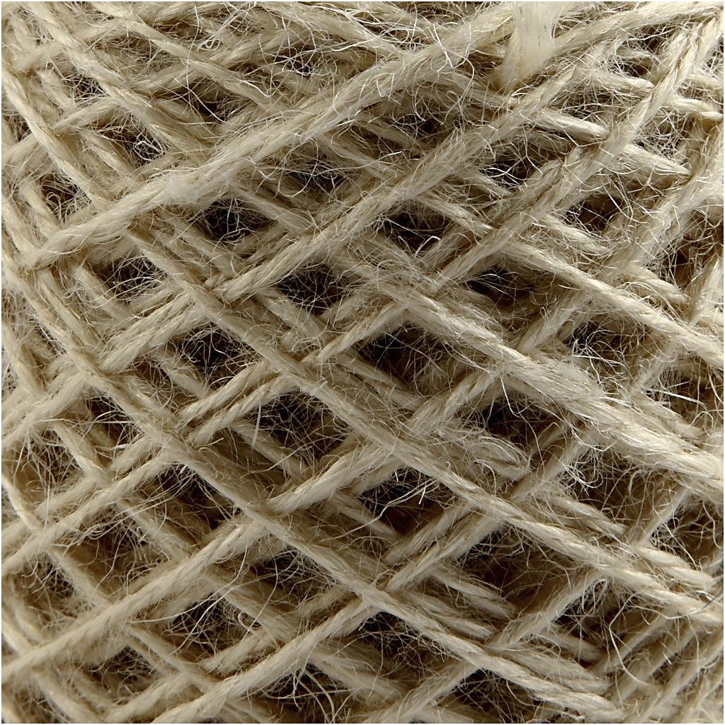 naturaalne kanep, paksus 1-2 mm, naturaalne, 150 m/ 1 rull - Image 2