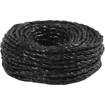 Paberlõng, paksus 3,5-4 mm, must, 25 m/ 1 rull