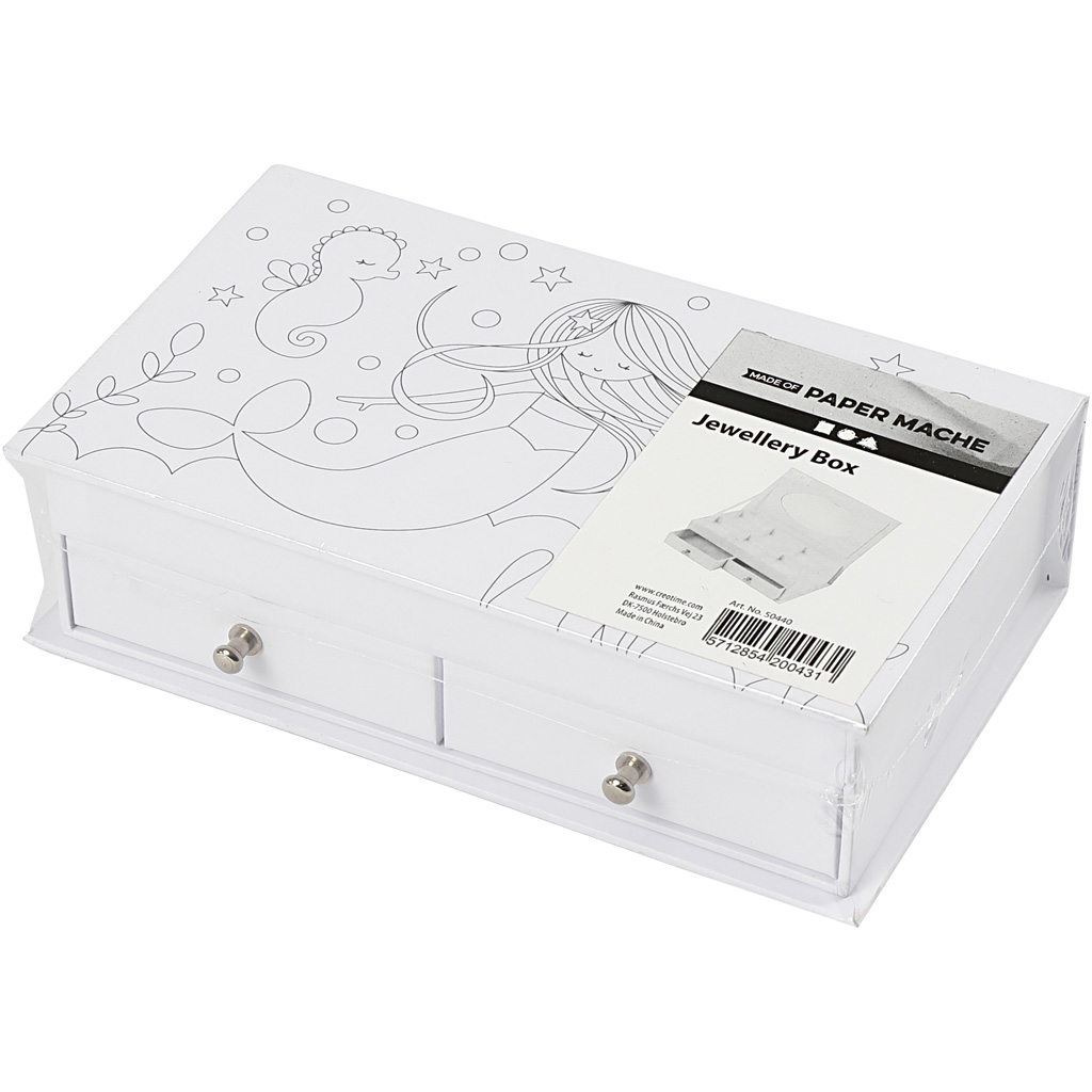 Ehtekarp, H: 5 cm, suurus 18x10,5 cm, valge, 1 tk. - Image 2