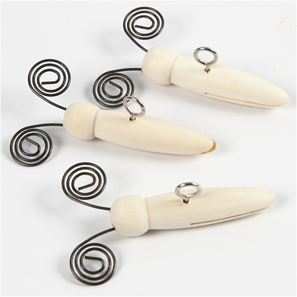 Liblikapesa, L: 5,5 cm, diameeter. 15 mm, 5 tk/ 1 pakk