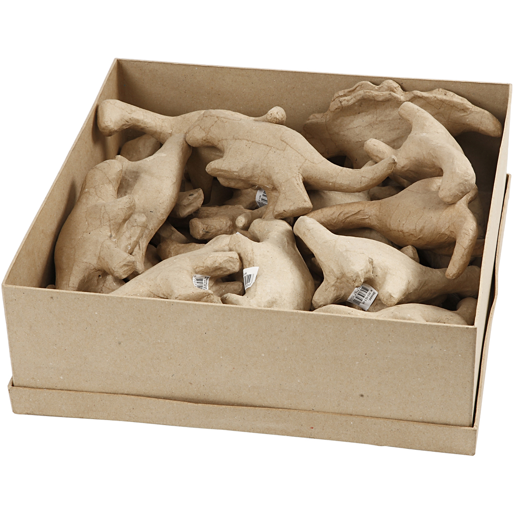 Dinosaurus, kõrgus: 9-12,5 cm, laius: 4,5+5,5 cm, 21 tk/ 1 pakk.